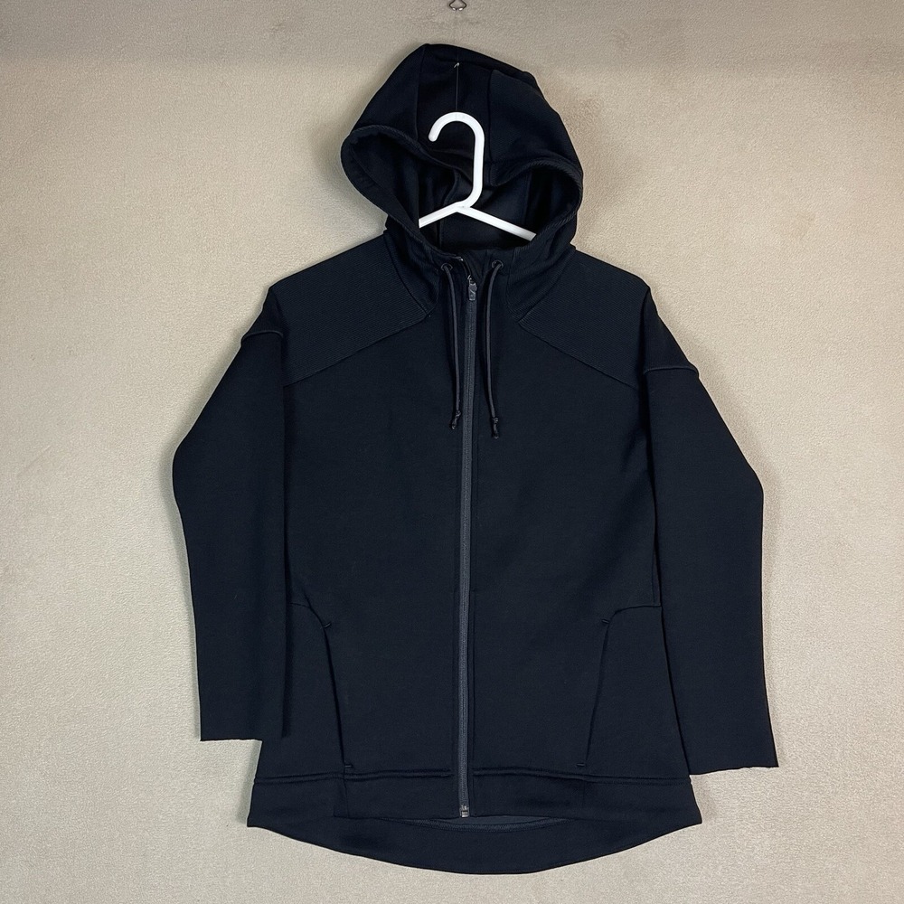 Sweaty Betty Hoodie Womens Extra Small Full Zip 3/4 Sleeve Sweater Adult